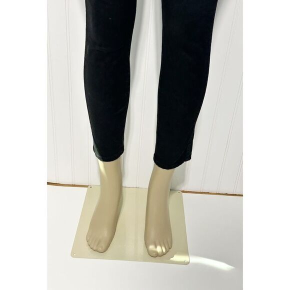Madewell Women's 10" High Riser High Rise Skinny Skinny Jeans Black‎ 24 - Picture 2 of 15